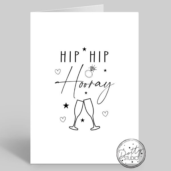 E008 - Hip Hip Hooray | Pack Size 6