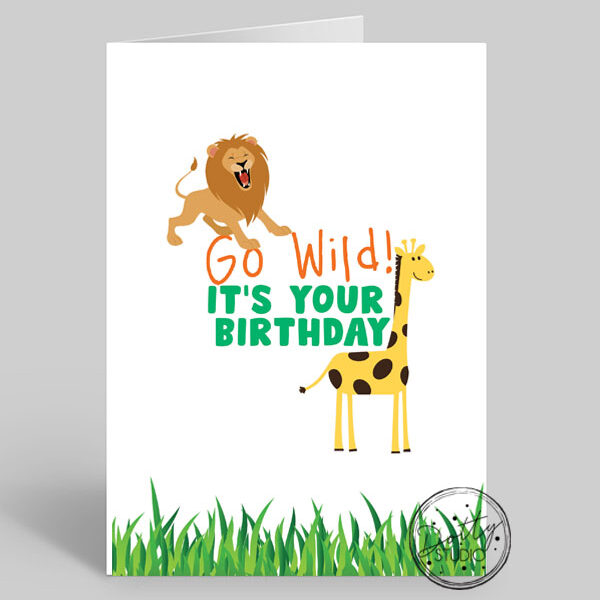 CH001 - Go Wild It's Your Birthday | Pack Size 6